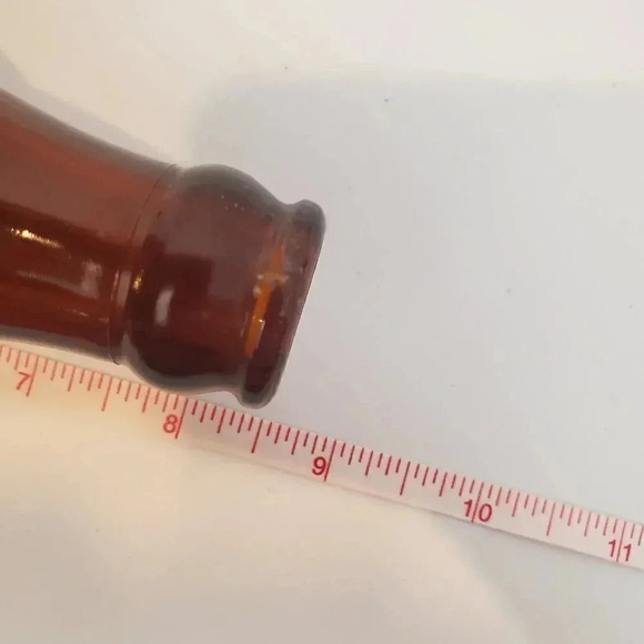 MASON'S ROOT BEER Bottle Chicago‎ Illinois Painted Label Amber Glass 10 Fl Oz - Picture 5 of 6